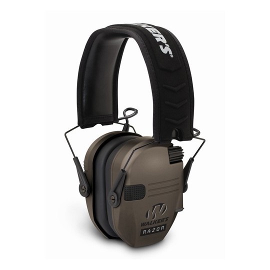 WALKER RAZOR SERIES - SLIM SHOOTER FOLDING MUFF - DARK EARTH