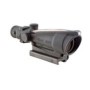 TA11E: Trijicon ACOG 3.5x35 Scope, Dual Illuminated Red Chevron BAC .308 Flattop Reticle w/ TA51 Mount