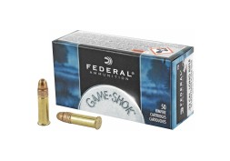 Federal GameShok 22 LR Ammo 40 Gr Copper RN 50 Rd Box