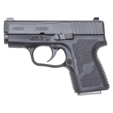 Kahr PM9 9mm Subcompact Pistol 3" 6, 7 Rd Night Sights Blackened Stainless