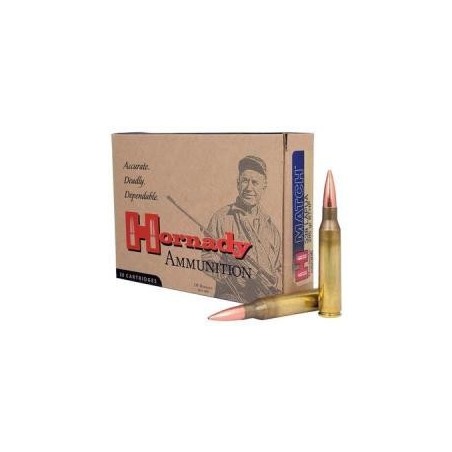 Hornady 338 Lapua Ammo 285 Gr BTHP 20 Rd Box