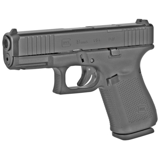 Glock, 19 M.O.S., GEN 5, Semi-automatic, Striker Fired