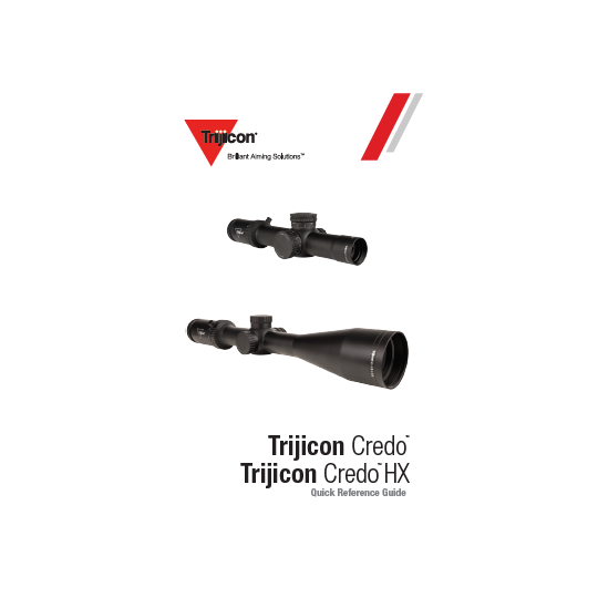 Trijicon Credo® HX 2.5-15x42