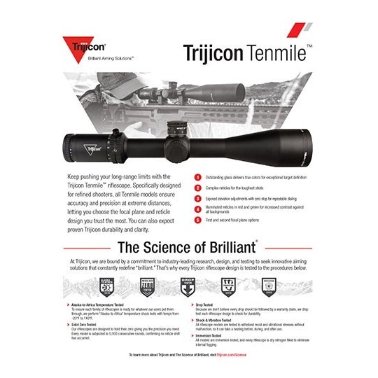 Trijicon Tenmile® 6-24x50