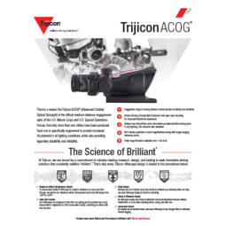 Trijicon ACOG® 4x32 USMC RCO Riflescope - M4 / M4A1