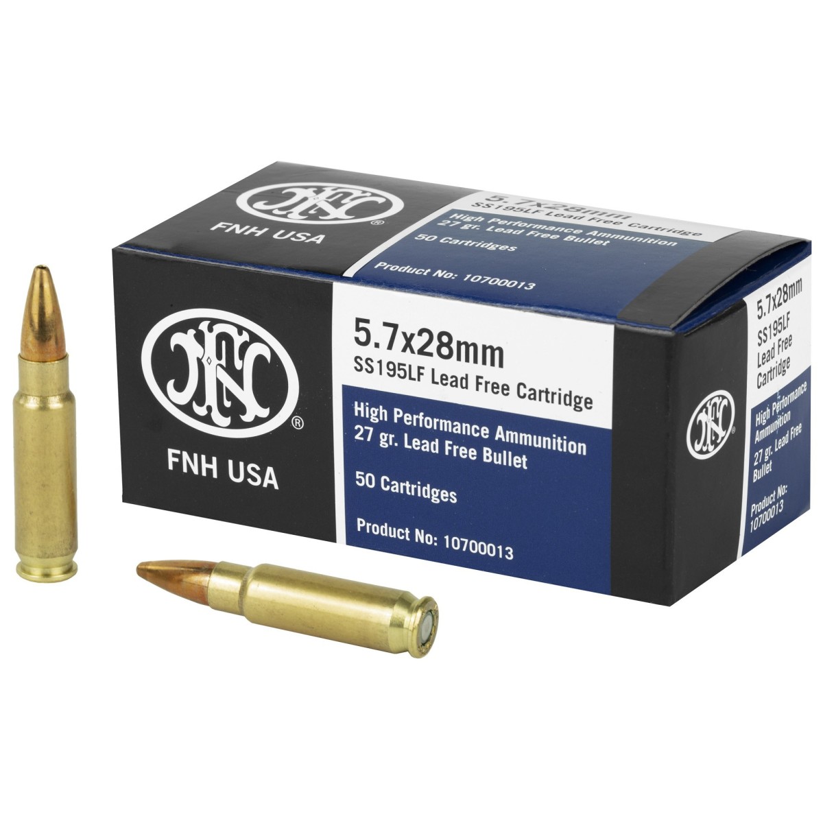 FN America, Self Defense, 5.7x28mm, 27 Grain, Lead Free, Hollow Point, 50 Round Box