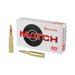 Hornady, Match, 6.5 CREEDMOOR, 147 Grain, ELD Match, 20 Round Box