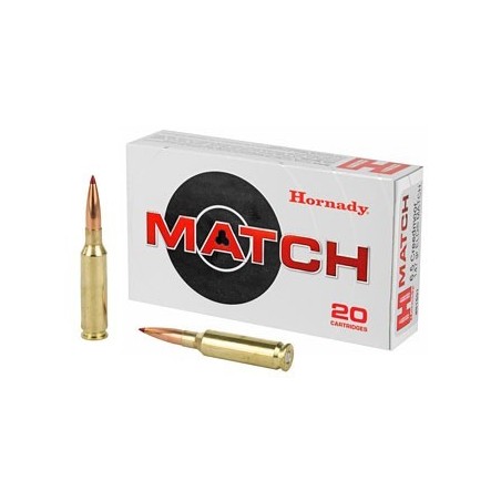 Hornady, Match, 6.5 CREEDMOOR, 147 Grain, ELD Match, 20 Round Box