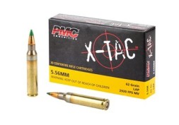 PMC XTAC 556 62gr  Green Tip