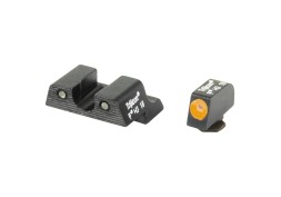 Trijicon, HD Night Sight, Fits Glock 42, 43, 43X, and 48, Excludes MOS Models, Orange Outline