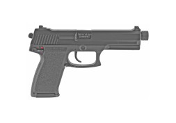 Heckler & Koch, Mark 23, V1, Double Action/Single Action, Semi-automatic, Polymer Frame Pistol, Full Size, 45 ACP