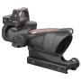 Trijicon, ACOG Scope, Dual Illuminated Red Chevron .223 Reticle