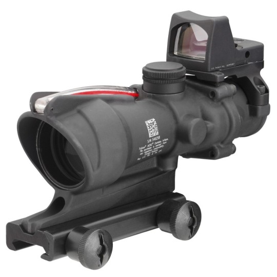 Trijicon, ACOG Scope, Dual Illuminated Red Chevron .223 Reticle