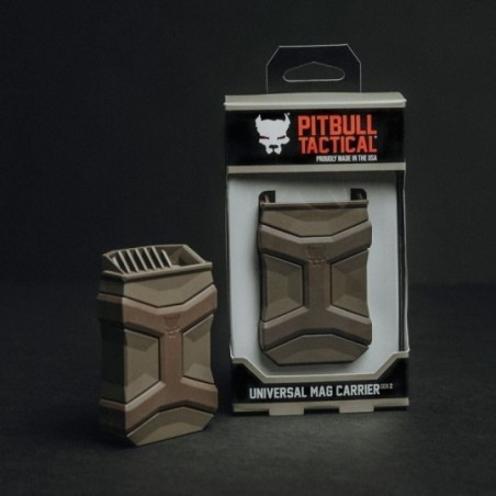 Pitbull Tactical Universal Mag Carrier FDE